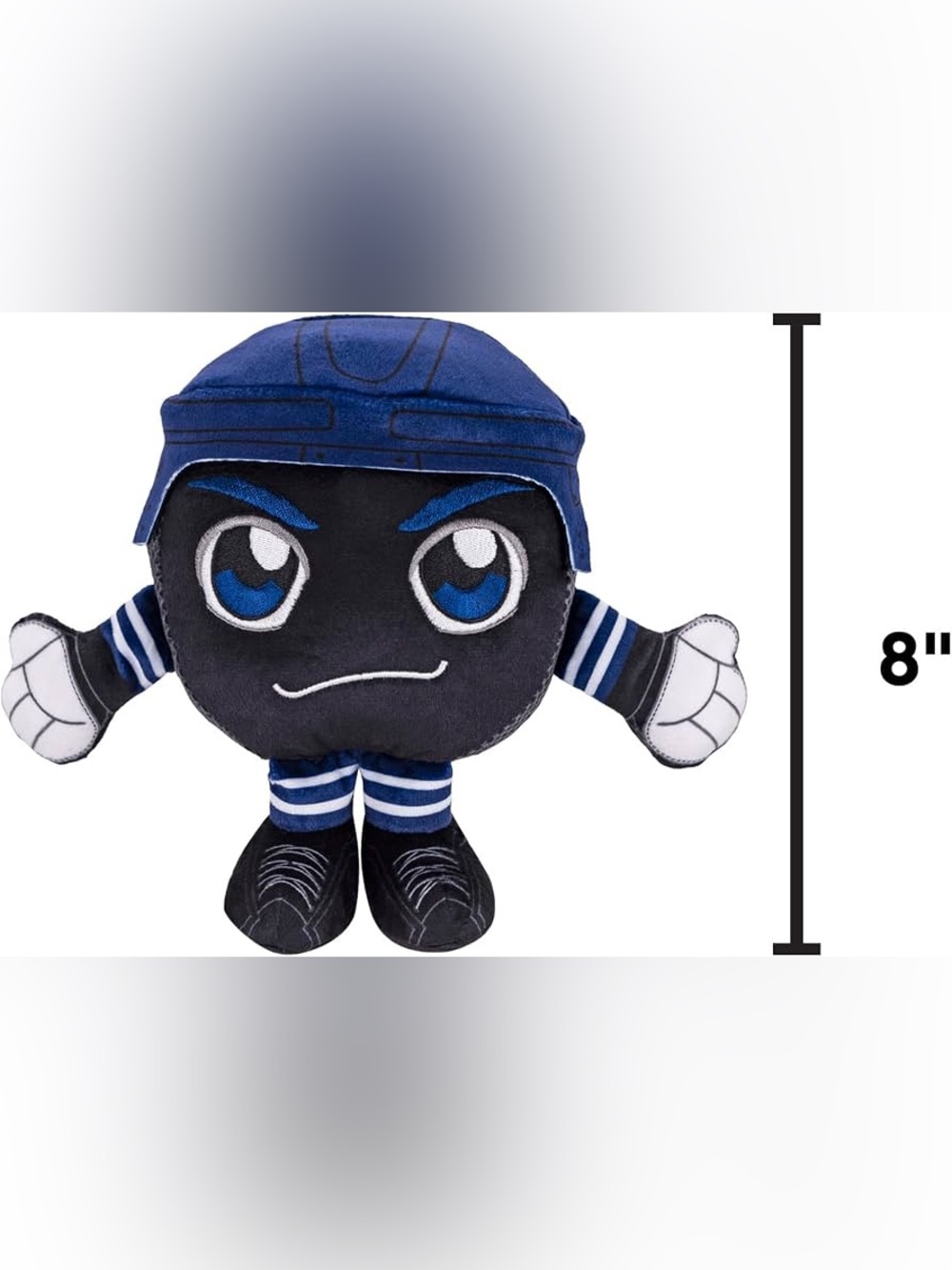 Brand New! 8” Bleacher Creatures Toronto Maple leafs Kuricha Hocky Puch Plush